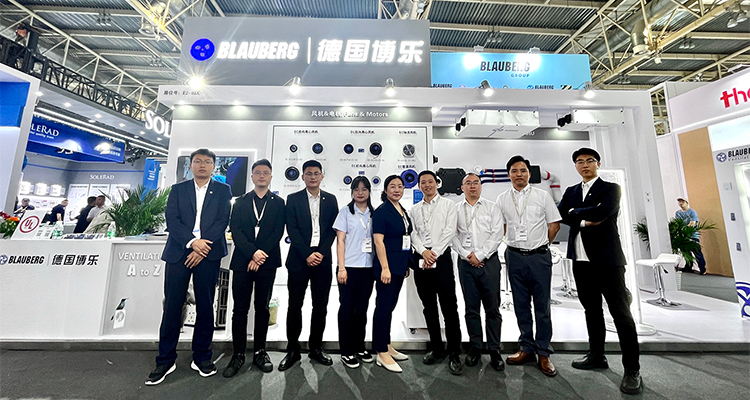 Blauberg Ventilatoren presentó nuevas soluciones en ISH China y CIHE