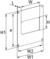 Blauberg BlauPlast WP 204x60 - Dimensiones