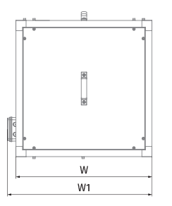 Blauberg Iso-VK 315 2D (400/60) - Dimensiones