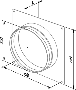 Blauberg FQM 200 - Dimensiones
