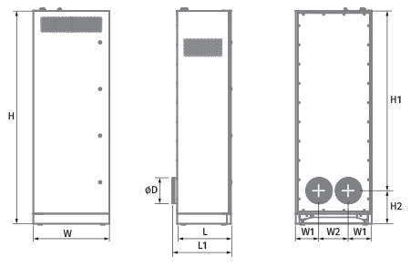Blauberg Civic EC LB 300-E S21 - Dimensiones