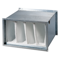 Accesorios para sistemas de ventilación - Ventilación Comercial e Industrial - Series Blauberg KFBT (rectangular)