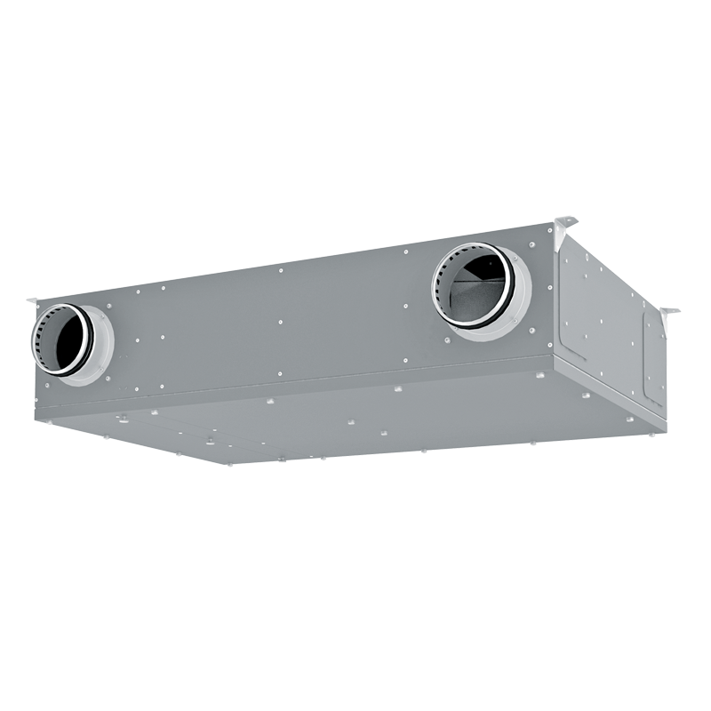 Blauberg Hybrid ERV R S14 - Unidad de ventilación centralizada para apartamentos pequeños
