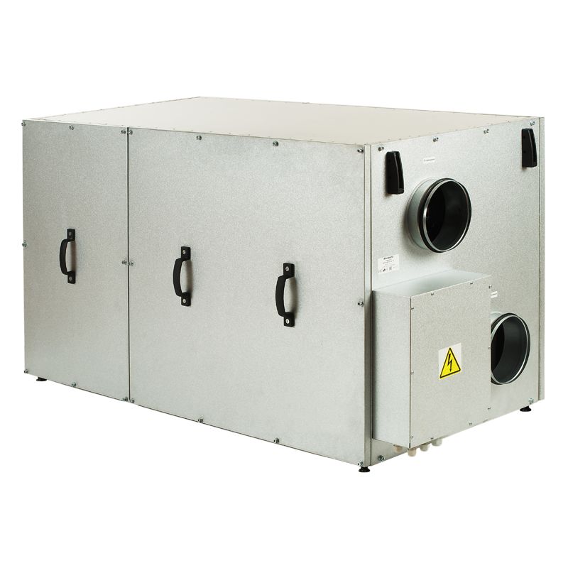Series Blauberg KOMFORT Roto EC L(E)HP - Horizontal Units - Pre-configured commercial AHU