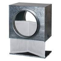 Accesorios para sistemas de ventilación - Ventilación Comercial e Industrial - Series Blauberg KFBV (round)