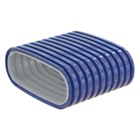 Sistema de conductos semirrígidos - Distribución de Aire - Series Blauberg Ducts 52 mm
