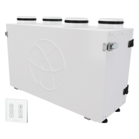 UTAs residenciales de flujo cruzado - UTAS centralizadas con recuperadores de calor - Blauberg KOMFORT Ultra EC S2 300-E S14 white