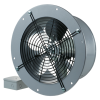 Extractores axiales - Ventilación Comercial e Industrial - Series Blauberg Axis-QRA
