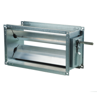 Reguladores de flujo de aire - Accesorios para sistemas de ventilación - Series Blauberg SL (rectangular)