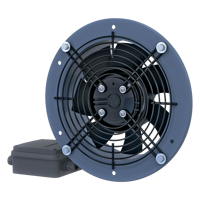 Extractores axiales - Ventilación Comercial e Industrial - Series Blauberg Axis-QR EC