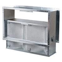 Accesorios para sistemas de ventilación - Ventilación Comercial e Industrial - Series Blauberg KFBK (rectangular)