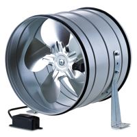 Extractores axiales - Ventilación Comercial e Industrial - Series Blauberg Tubo-MZ