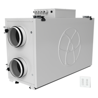 UTAs residenciales de flujo cruzado - UTAS centralizadas con recuperadores de calor - Blauberg KOMFORT Ultra EC L2 300-H S14 white
